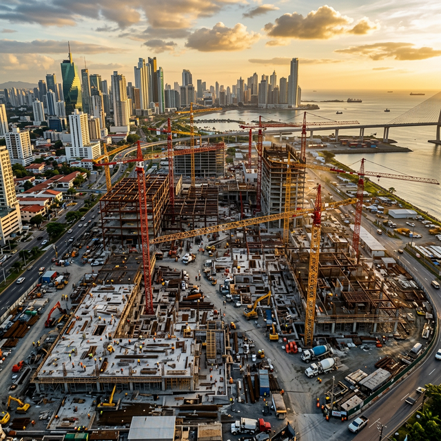 Proyecto de construcción en Ciudad de Panamá